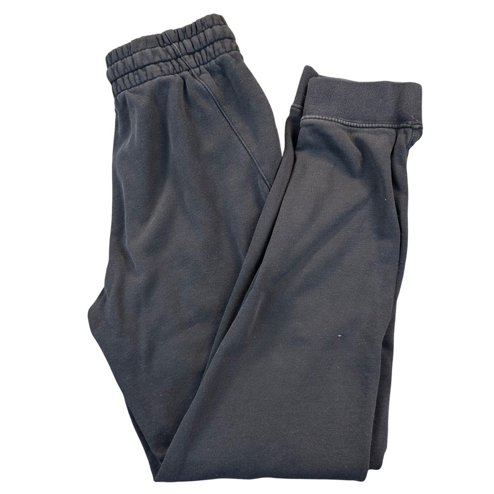 Nike Club Fleece Jogger Sweatpants Boys L Black Casual Athletic Drawstring *Read